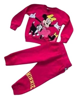 Dres Myszka Minnie i kotek rozmiar 104/110