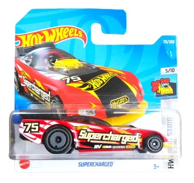 HW Hot Wheels Supercharged NOWY MODEL