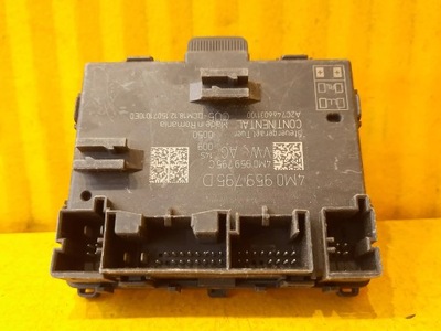 AUDI A4 B9 8W MÓDULO UNIDAD DE CONTROL DE PUERTA PARTE TRASERA IZQUIERDO 4M0959795D  