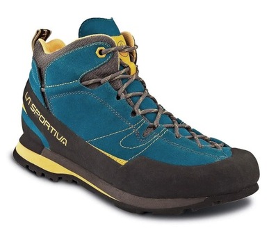 buty La Sportiva Boulder X Mid GTX - Blue/Yellow