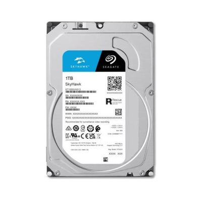 Dysk SEAGATE 3.5" 1TB ST1000VX013 SKYHAWK