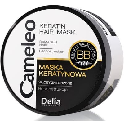 DELIA Cameleo Hair MASKA KERATYNOWA Anti Damage