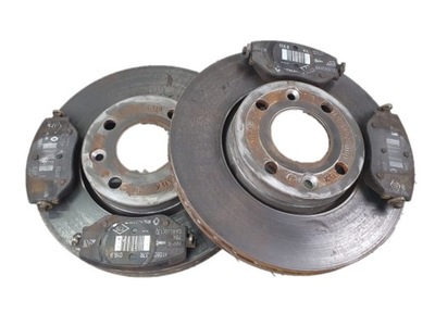 Captur ii clio v 5 тормозные диски тормозные передние тормозные колодки фото №1