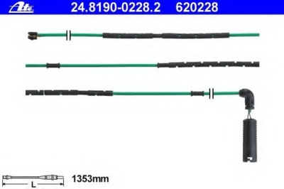 SENSOR KLOCK. HAMULC. BMW 3 E46 98-06 PARTE TRASERA  