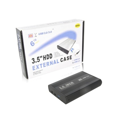 Kieszeń obudowa na dysk HDD 3.5 SATA USB 3.0