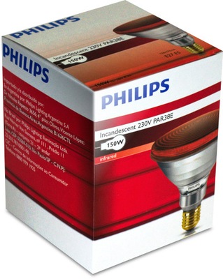 Promiennik podczerwieni Philips IR 150W E27 Sollux