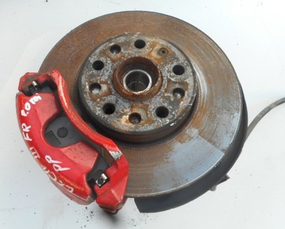 Leon iii fr 2,0 tdi поворотный кулак ступица суппорт перед фото №1