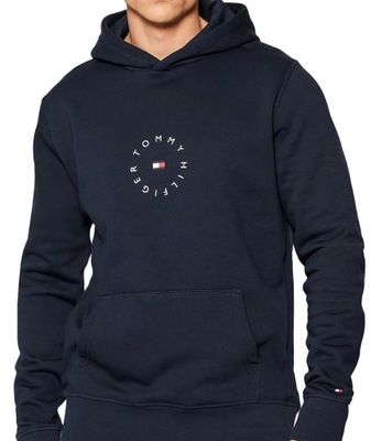 Bluza Tommy Hilfiger Roundall męska granatowy XL