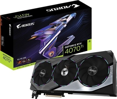 Karta graficzna Aorus GeForce RTX 4070 Ti Elite 12