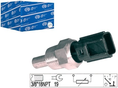 TEMPERATURA DEL MOTOR DE AGUA ERA MITSUBISHI CHRYSLER DODGE FIAT PLYMOUTH JEEP  