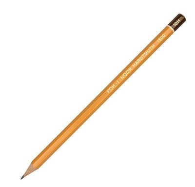 KOH-I-NOOR Ołówek techniczny GRAFITOWY 1500 10H 1szt