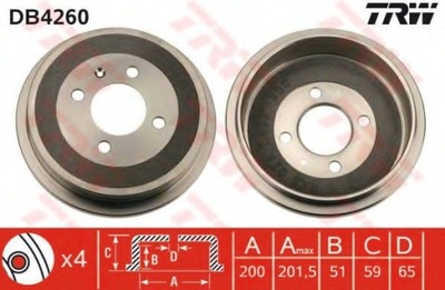 BEBEN DE FRENADO VW POLO 99-01  