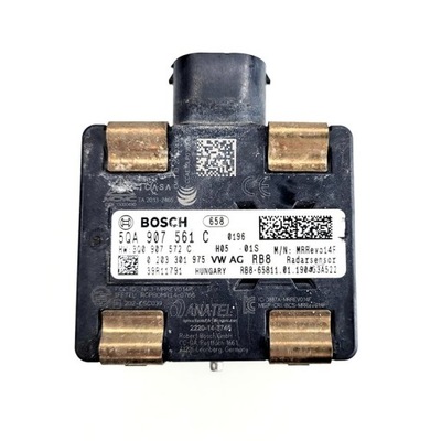 Радар датчик vw 5qa907561c фото №1