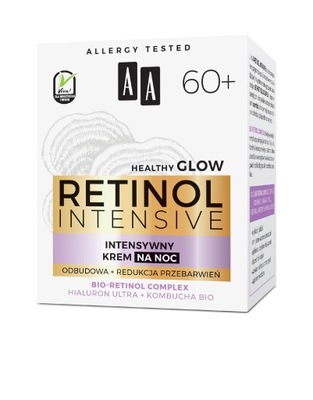AA Retinol 60+ Krem na noc redukcja przebarwień