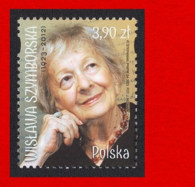 5328 typ2 G cz** 2023 Wisława Szymborska Nobel LUX