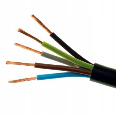 Przewód kabel w gumie guma OW H05RR-F 5x4 mm2 (warsztatowy gumowy siłowy) •  Cena, Opinie 6040976713 • Allegro.pl