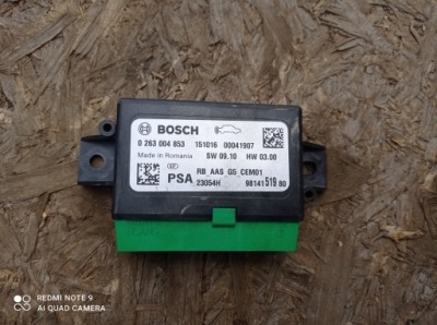 Модуль pdc citroen c4 picasso ii 9814151980 фото №1