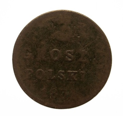 Mikołaj I 1825–55,3 grosze polskie 1831KG,Warszawa
