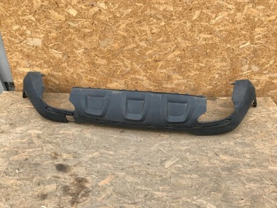 Диффузор спойлер бампера задняя mercedes w253 glc фото №1