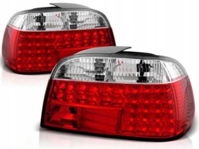 Лампы светодиодный задние bmw 7 e38 94-01 red white led фото №1