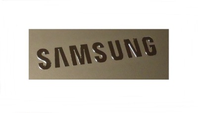 Naklejka SAMSUNG LOGO Metal Edition 65x12 mm 077e