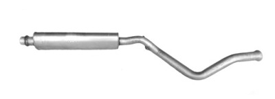 Peugeot 307 2.0 130kw od 2003r. cabrio + coupe гасник середній фото №1