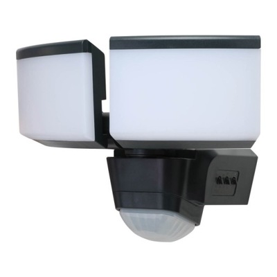NAŚWIETLACZ GOODHOME Z CZUJNIKIEM RUCHU 2 X 10 W IP44 GRAFITOWY