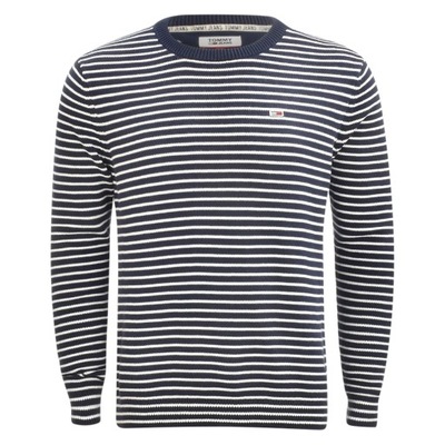 TOMMY JEANS TJM SWETER ESSENTIAL STRIPE / S