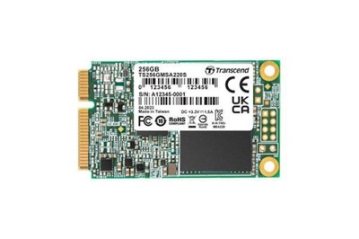 TRANSCEND 256GB mSATA SSD SATA3 3D TLC