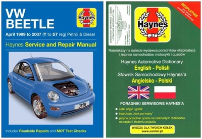 VW NUEVO BEETLE (1999-2007) NUEVO GARBUS MANUAL REPARACIÓN HAYNES +GRATIS 24H  