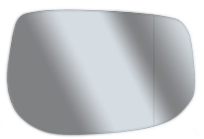 Вкладыш зеркало honda jazz iii 08-14 asf+grz правое фото №1