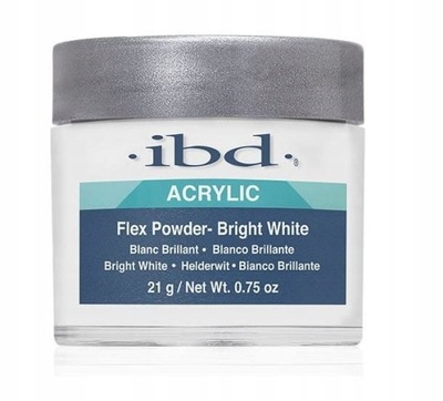 Puder akrylowy IBD Flex Powder Bright White 21 g