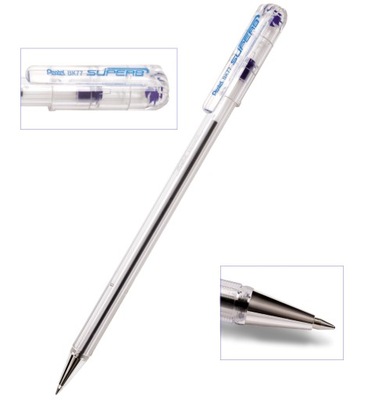 PENTEL Długopis BK77 Superb 0,7 mm NIEBIESKI