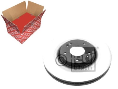 Febi тормозные диски тормозные 2szt hyundai santa fe ii 06- фото №1