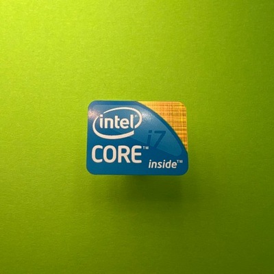 >>> INTEL CORE i7 25x19mm Naklejka Komputerowa PC Windows [18]
