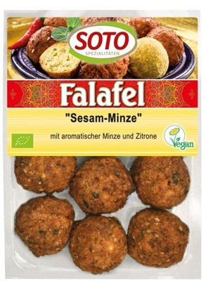 Wegańskie falafele z miętą i sezamem BIO 220g (SOTO) SOTO