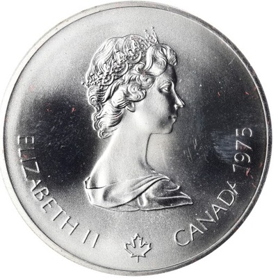 Moneta, Canada, Elizabeth II, 1976 Olympics - Cano