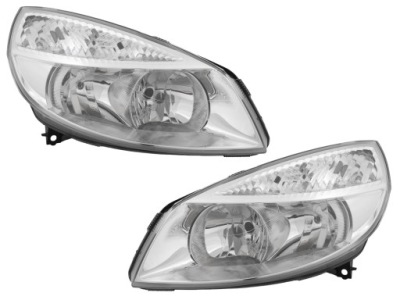 Фара лампа renault scenic ii 2 2003-2006 kpl фото №1