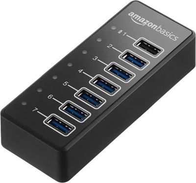 Hub USB Amazon Basics 7-portów