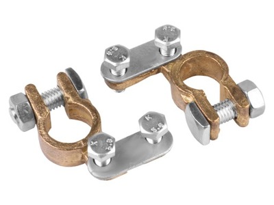 Клеми акумулятор mosiężne стандарт 300a фото №1