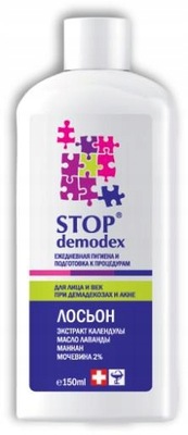 STOP Demodex Tonik do twarzy 150 ml NUŻYCA TRĄDZIK