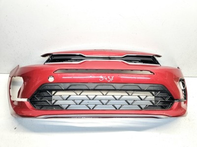 Kia rio 4 iv lift бампер перед передній решітка радіатора фото №1