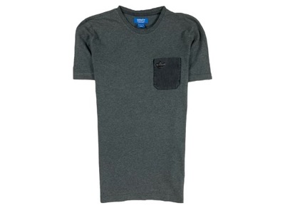 Adidas originals klasyk unikat logo tshirt szara M