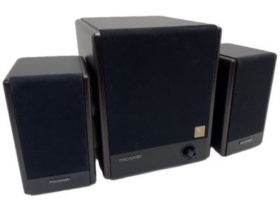 ZESTAW GŁOŚNIKÓW 2.1 Microlab FC330 BRĄZOWY (F)