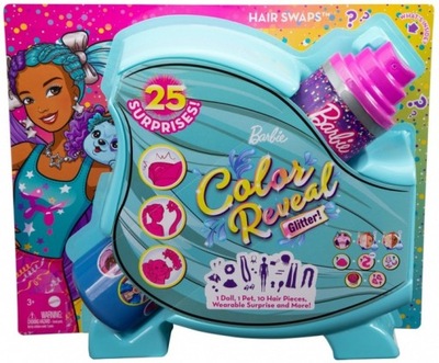 Barbie Color Reveal Imprezowe stylizacje HBG41