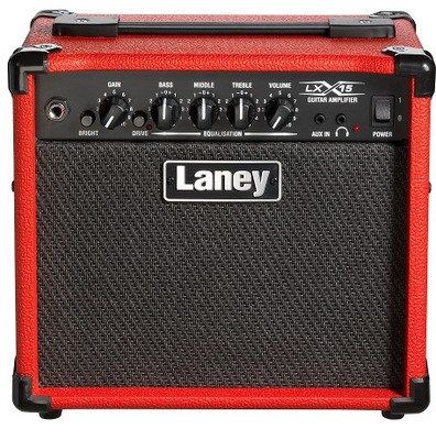 Laney LX-15 Red Combo gitarowe Wzmacniacz do gitary elektrycznej 15W