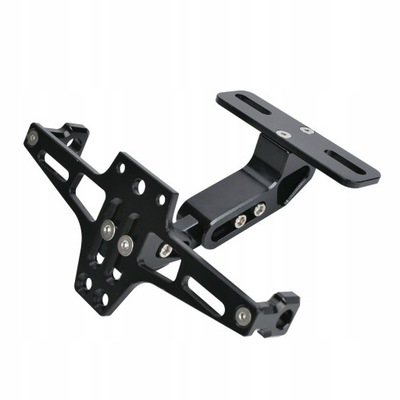 BRACKET MOUNTING PLATES LED BLACK MOTORCYCLE  