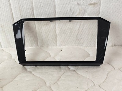 Рамка защита dekor радио navi навигации дисплея vw passat b8 8-cali фото №1