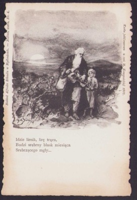 Karta jubileuszowa ku czci M. Konopnickiej 1902