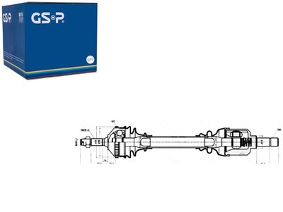 SEMI-EJE DE ACCIONAMIENTO PEUGEOT -L GSP  